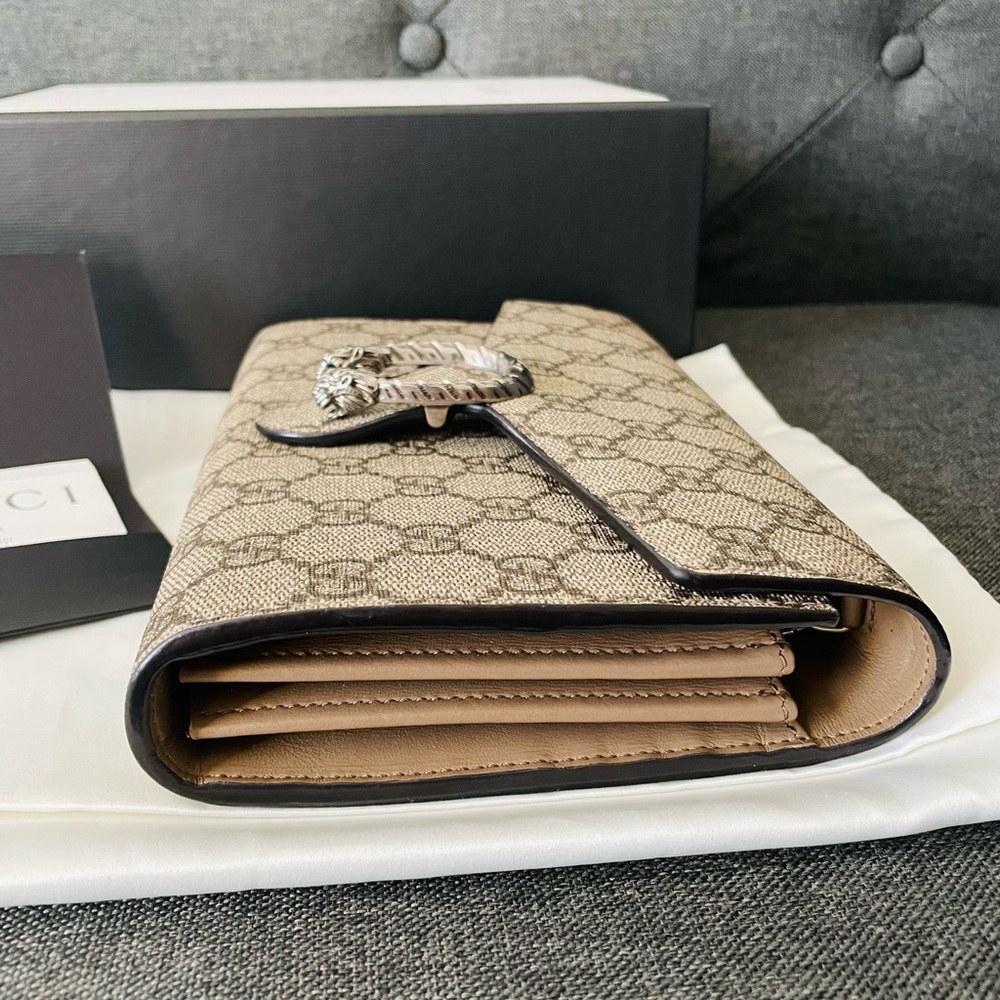 Authentic Gucci Dionysus GG Supreme chain wallet - Picture 12 of 12